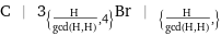 C | 3_({H/gcd(H, H), 4})Br | _({H/gcd(H, H), })