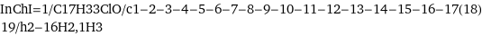 InChI=1/C17H33ClO/c1-2-3-4-5-6-7-8-9-10-11-12-13-14-15-16-17(18)19/h2-16H2, 1H3