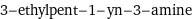 3-ethylpent-1-yn-3-amine