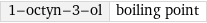 1-octyn-3-ol | boiling point