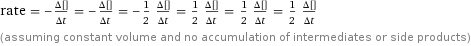 rate = -(Δ[H2SO4])/(Δt) = -(Δ[H2S])/(Δt) = -1/2 (Δ[Na2SO3])/(Δt) = 1/2 (Δ[H2O])/(Δt) = 1/2 (Δ[S])/(Δt) = 1/2 (Δ[Na2SO4])/(Δt) (assuming constant volume and no accumulation of intermediates or side products)