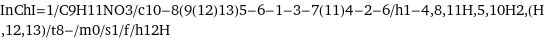 InChI=1/C9H11NO3/c10-8(9(12)13)5-6-1-3-7(11)4-2-6/h1-4, 8, 11H, 5, 10H2, (H, 12, 13)/t8-/m0/s1/f/h12H