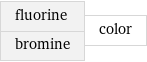 fluorine bromine | color