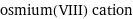 osmium(VIII) cation