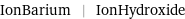 IonBarium | IonHydroxide