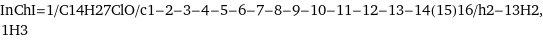 InChI=1/C14H27ClO/c1-2-3-4-5-6-7-8-9-10-11-12-13-14(15)16/h2-13H2, 1H3