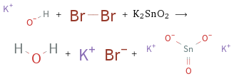  + + K2SnO2 ⟶ + + 