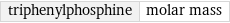 triphenylphosphine | molar mass