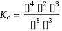 K_c = ([H2O]^4 [NO]^2 [Pb(NO3)2]^3)/([HNO3]^8 [Pb]^3)