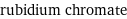 rubidium chromate