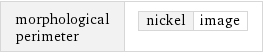 morphological perimeter | nickel | image