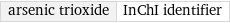 arsenic trioxide | InChI identifier