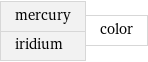 mercury iridium | color