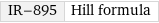 IR-895 | Hill formula