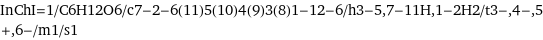 InChI=1/C6H12O6/c7-2-6(11)5(10)4(9)3(8)1-12-6/h3-5, 7-11H, 1-2H2/t3-, 4-, 5+, 6-/m1/s1