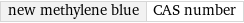 new methylene blue | CAS number