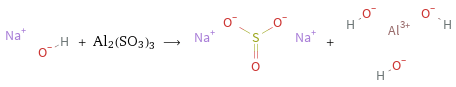  + Al2(SO3)3 ⟶ + 