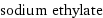 sodium ethylate