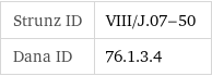 Strunz ID | VIII/J.07-50 Dana ID | 76.1.3.4