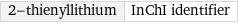 2-thienyllithium | InChI identifier