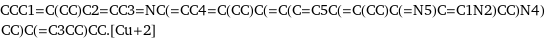 CCC1=C(CC)C2=CC3=NC(=CC4=C(CC)C(=C(C=C5C(=C(CC)C(=N5)C=C1N2)CC)N4)CC)C(=C3CC)CC.[Cu+2]