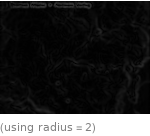  (using radius=2)