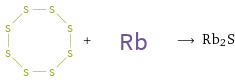  + ⟶ Rb2S