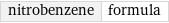 nitrobenzene | formula