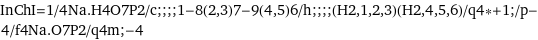 InChI=1/4Na.H4O7P2/c;;;;1-8(2, 3)7-9(4, 5)6/h;;;;(H2, 1, 2, 3)(H2, 4, 5, 6)/q4*+1;/p-4/f4Na.O7P2/q4m;-4