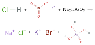  + + Na2HAsO3 ⟶ + + 