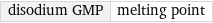 disodium GMP | melting point