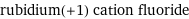 rubidium(+1) cation fluoride