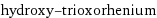 hydroxy-trioxorhenium