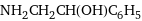 NH_2CH_2CH(OH)C_6H_5