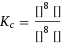 K_c = ([CO]^8 [Ca3P2])/([C]^8 [Ca3(PO4)2])