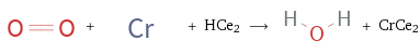  + + HCe2 ⟶ + CrCe2