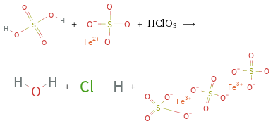  + + HClO3 ⟶ + + 