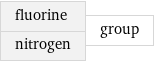 fluorine nitrogen | group