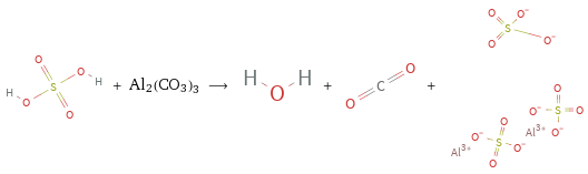  + Al2(CO3)3 ⟶ + + 