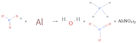  + ⟶ + + Al(NO3)2