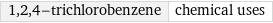 1, 2, 4-trichlorobenzene | chemical uses