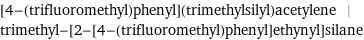 [4-(trifluoromethyl)phenyl](trimethylsilyl)acetylene | trimethyl-[2-[4-(trifluoromethyl)phenyl]ethynyl]silane