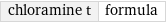 chloramine t | formula