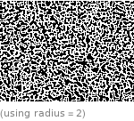  (using radius=2)