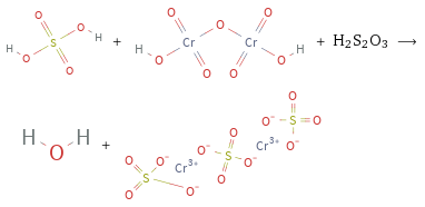  + + H2S2O3 ⟶ + 