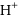 H^+