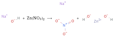  + Zn(NO3)2 ⟶ + 