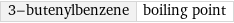 3-butenylbenzene | boiling point