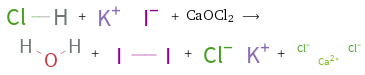  + + CaOCl2 ⟶ + + + 