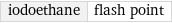 iodoethane | flash point